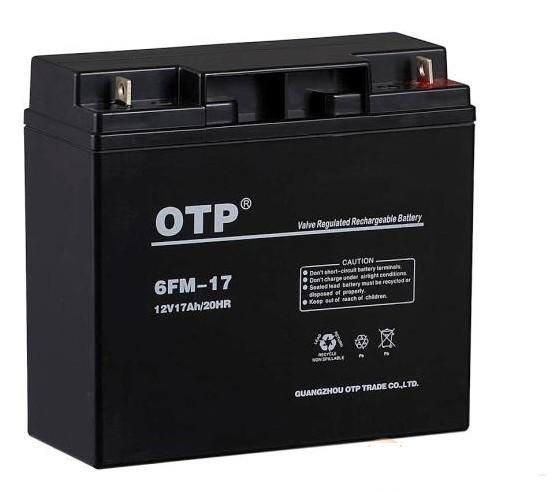 产品名称：OTP蓄电池6FM-17
产品型号：6FM-17
产品规格：17AH